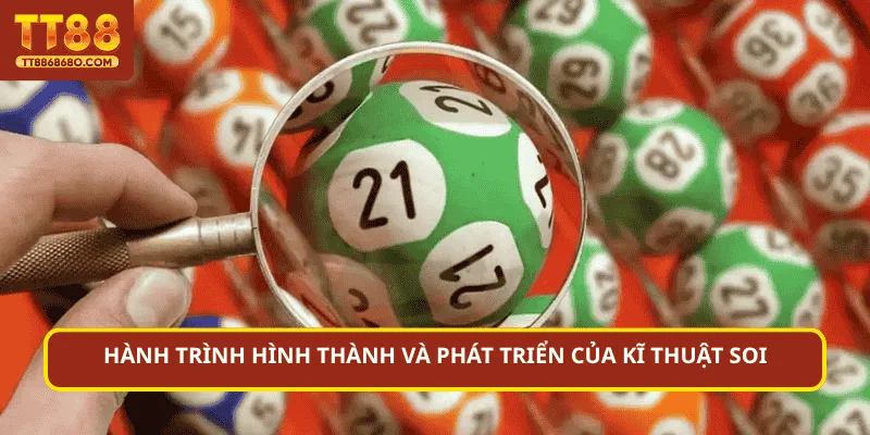  Hành trình hình thành và phát triển của kĩ thuật soi
